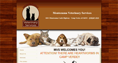 Desktop Screenshot of montezumavet.com